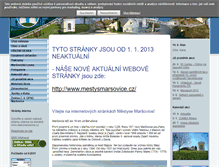 Tablet Screenshot of obecmarsovice.cz